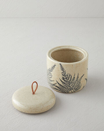 Liora Dekoratif Kutu 13 cm Krem