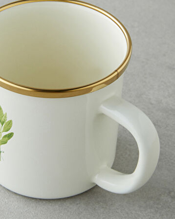 Sage Emaye Kupa 350 ml Açık Yeşil