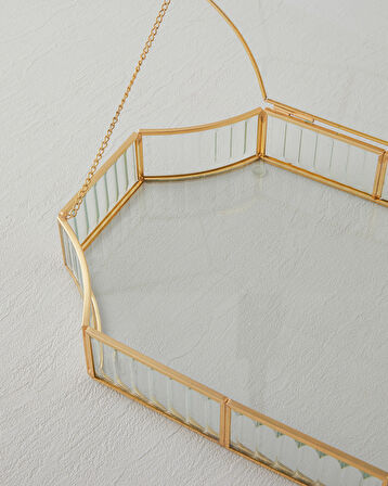 Rio Dekoratif Kutu 31x22x5 cm Gold