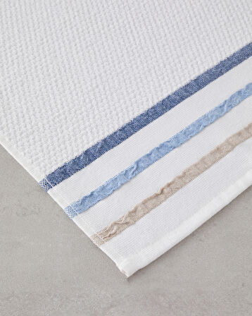 Bluva Pamuk Polyester Kurulama Bezi 30x50 cm Mavi