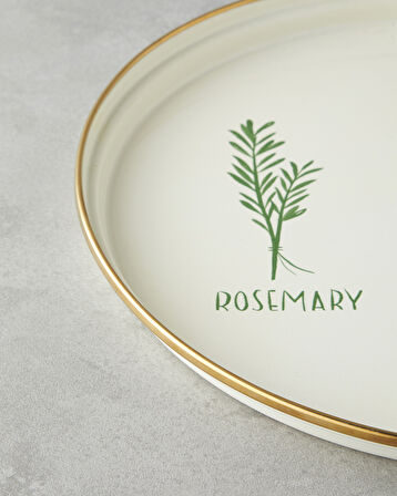 Plantopia Emaye Tepsi 31 cm Yeşil