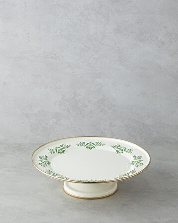 Green Dream Emaye Kek Standı 31 cm Yeşil