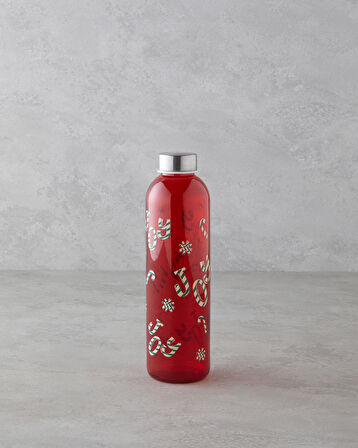 Candyland Cam Şişe 750 ml Kırmızı