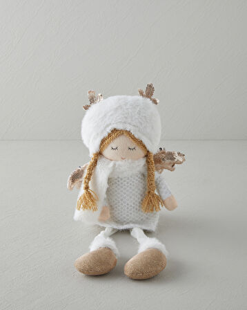 Angel Dekoratif Obje 46 cm Beyaz