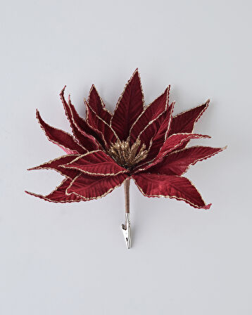 Audrey Tek Dal Yapay Çiçek 25 cm Kırmızı