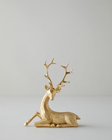Deer Biblo 16,5 cm Gold