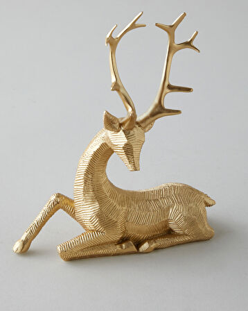 Deer Biblo 16,5 cm Gold