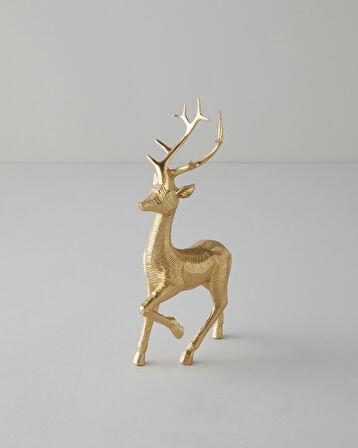 Deer Biblo 21 cm Gold