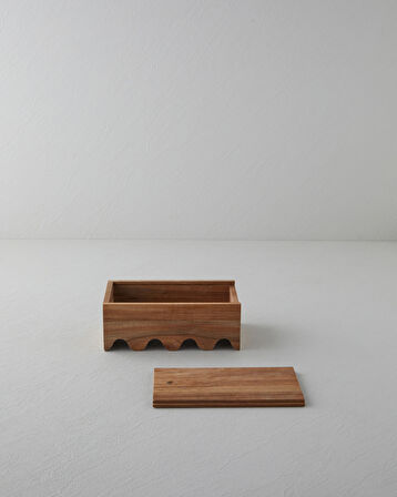 Akasya Dekoratif Kutu 20x12x8cm Kahve