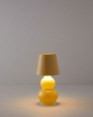 Sweet Abajur 23 cm Sarı