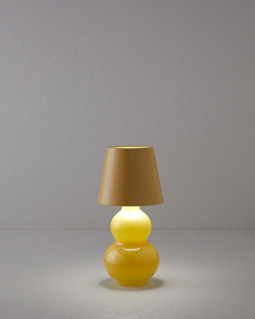 Sweet Abajur 23 cm Sarı