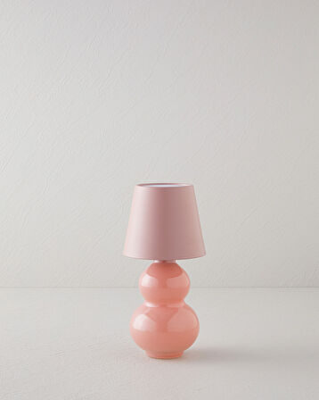 Sweet Abajur 23 cm Pembe