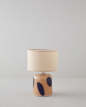 Talisya Abajur 23 cm Kahverengi