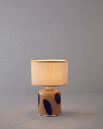 Talisya Abajur 23 cm Kahverengi