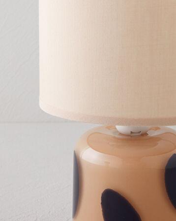 Talisya Abajur 23 cm Kahverengi