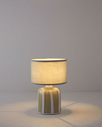 Tansy Abajur 23 cm Yeşil