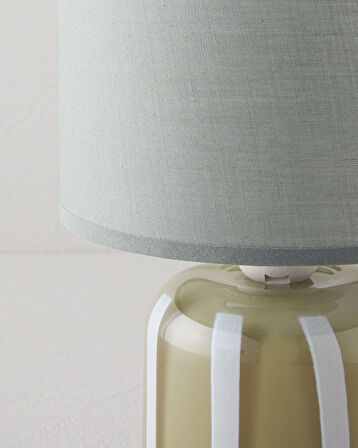 Tansy Abajur 23 cm Yeşil