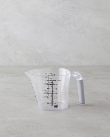 Daniel Plastik 2’li Ölçü Kabı Mutfak Gereci 300 – 600 ml Şeffaf