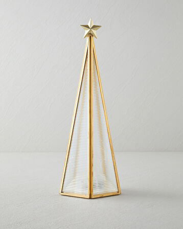 Caren Metal Dekoratif Obje 30,5 cm Gold