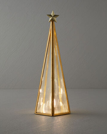 Caren Metal Dekoratif Obje 30,5 cm Gold