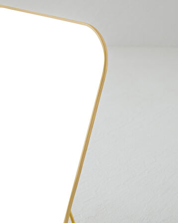 Calida Metal Ayna 22 cm Gold