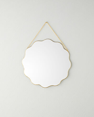 Bonnie Metal Ayna 28 cm Gold