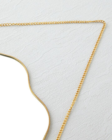 Bonnie Metal Ayna 28 cm Gold