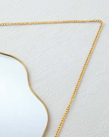 Bonnie Metal Ayna 40 cm Gold