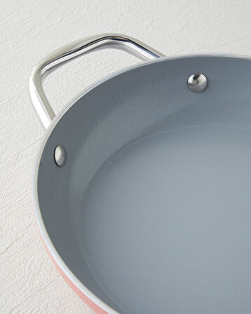 Venice CeraWell Tava-Sahan Seti 20-26 cm Pembe