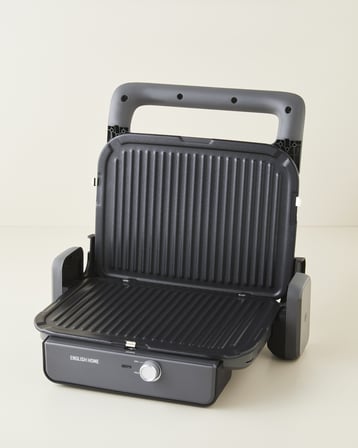 English Home TMK 5050 Teflon Çıkarılabilir Plakalı Tost Makinesi 1800W Antrasit