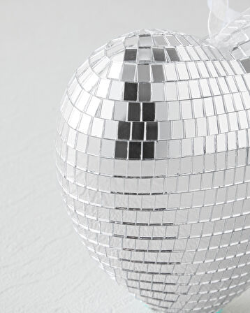 Andora Yılbaşı Ağaç Süsü 13,5 cm Silver