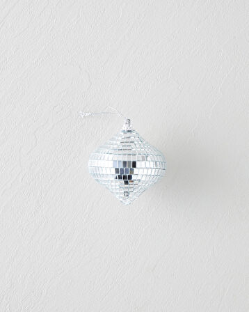 Anica Yılbaşı Ağaç Süsü 7 cm Silver