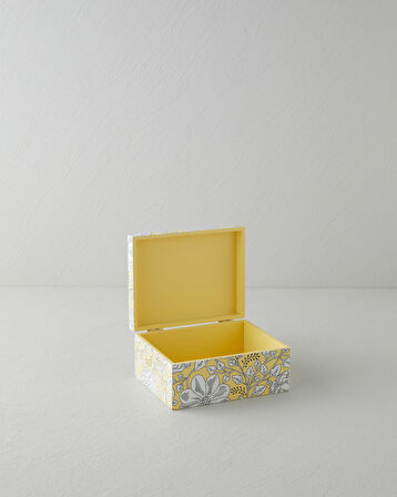 Bona Dekoratif Kutu 8,5 cm Bej