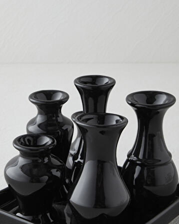 Kayle Dekoratif Obje 13 cm Siyah