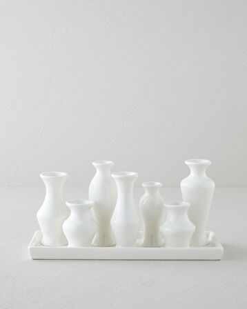 Kelsey Dekoratif Obje 14,5 cm Beyaz