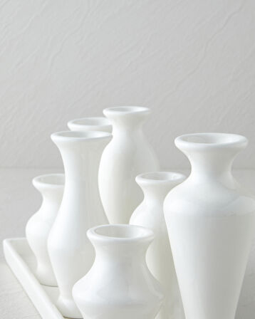 Kelsey Dekoratif Obje 14,5 cm Beyaz