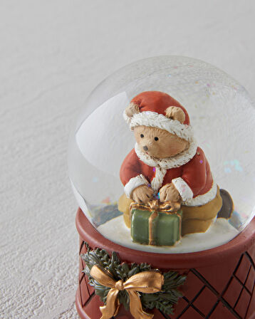 Beryl Müzik Kutusu 8,5 cm Kırmızı