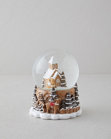 Brett Müzik Kutusu 14,5 cm Kahverengi