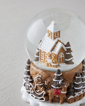 Brett Müzik Kutusu 14,5 cm Kahverengi