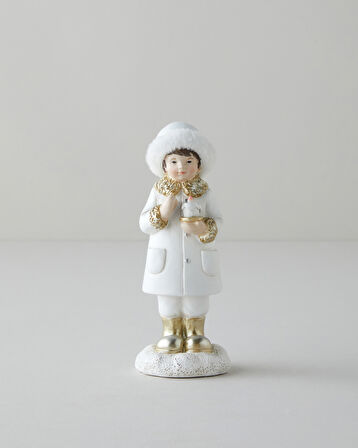 Damsk Biblo 14 cm Beyaz