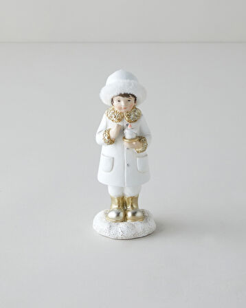 Damsk Biblo 14 cm Beyaz