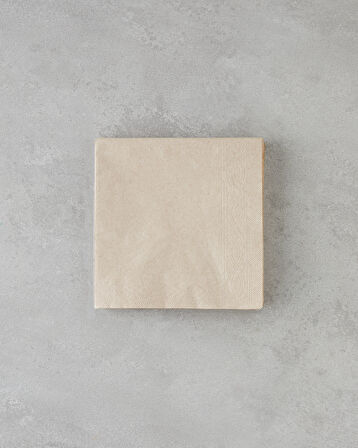 Liore Kağıt 20'li Kağıt Peçete 33x33 cm Bej