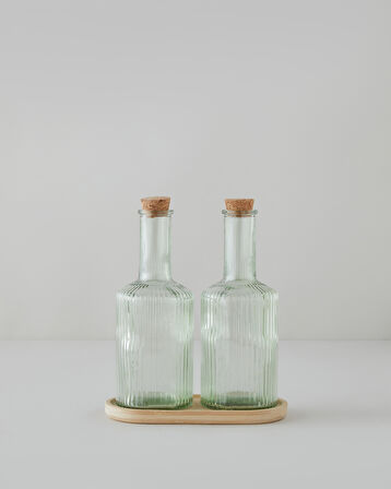 Opalix Cam 2'li Yağlık - Sirkelik 530 ml Yeşil