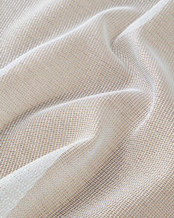 Nour Polyester Runner 45x145 cm Silver