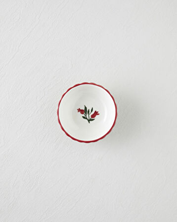 Etna Seramik Çerezlik 11 cm Kırmızı