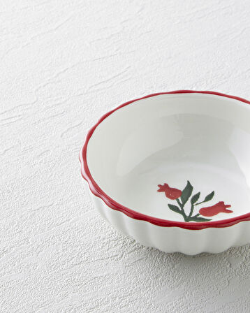 Etna Seramik Çerezlik 11 cm Kırmızı