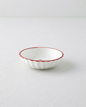 Etna Seramik Çerezlik 13 cm Kırmızı