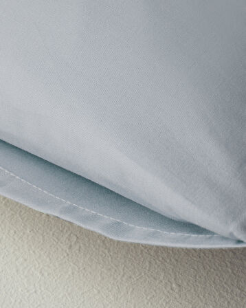 Novella Premium Soft Cotton 2'li Yastık Kılıfı 50x70 cm Açık Mavi