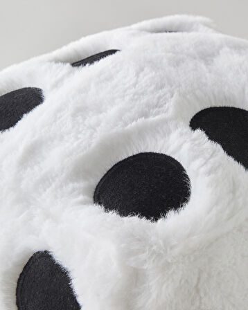 Dice Dekoratif Kırlent 20x20 cm Beyaz