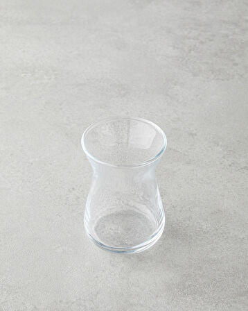 Velin Cam 6'lı Çay Bardağı 132 ml Şeffaf